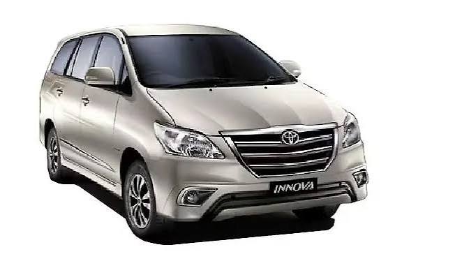 Toyota Innova 7-seater tourist cab