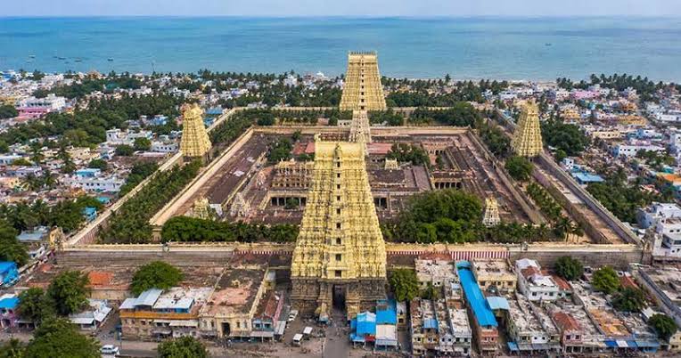 Rameshwaram Temple and Pamban Bridge
