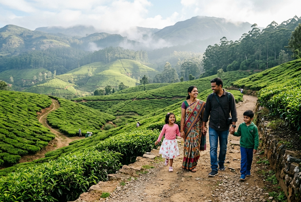 Family travel packages from Madurai
